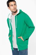 Heren Hoodie met rits Kariban K466